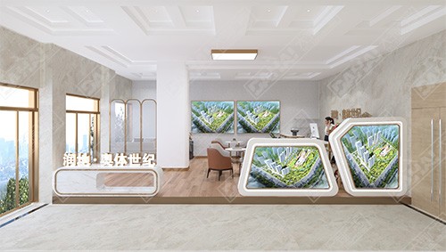 羅莊潤地·奧體世紀城市展廳包裝
